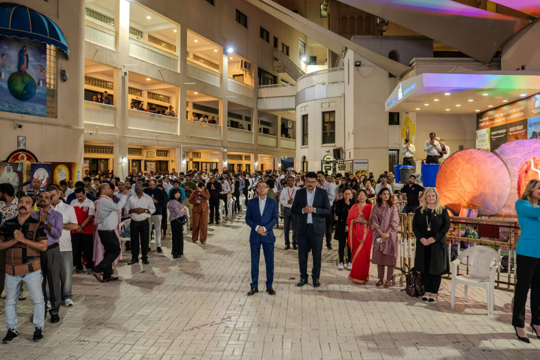 Easter prayers for peace Bahrain Sacred Heart Church Manama