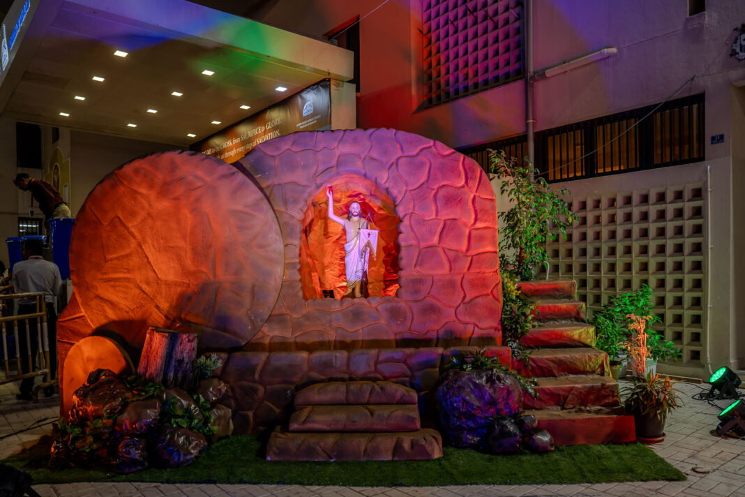 Easter prayers for peace Bahrain Sacred Heart Church Manama