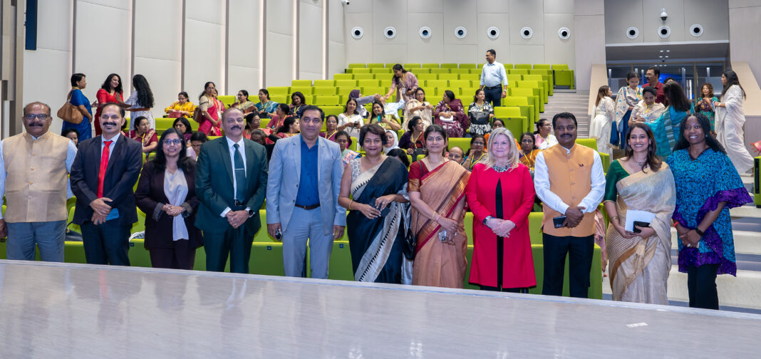 Distinguished guests and healthcare professionals attending the Nightingales of Bahrain &ndash; Service Award 2026 in A&rsquo;Ali.