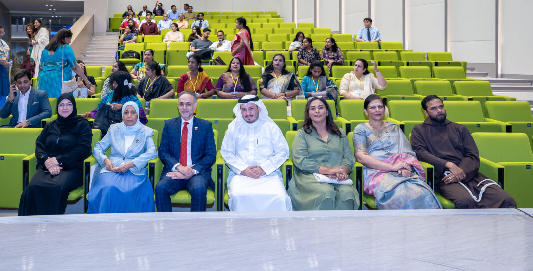 Distinguished guests and healthcare professionals attending the Nightingales of Bahrain &ndash; Service Award 2026 in A&rsquo;Ali.