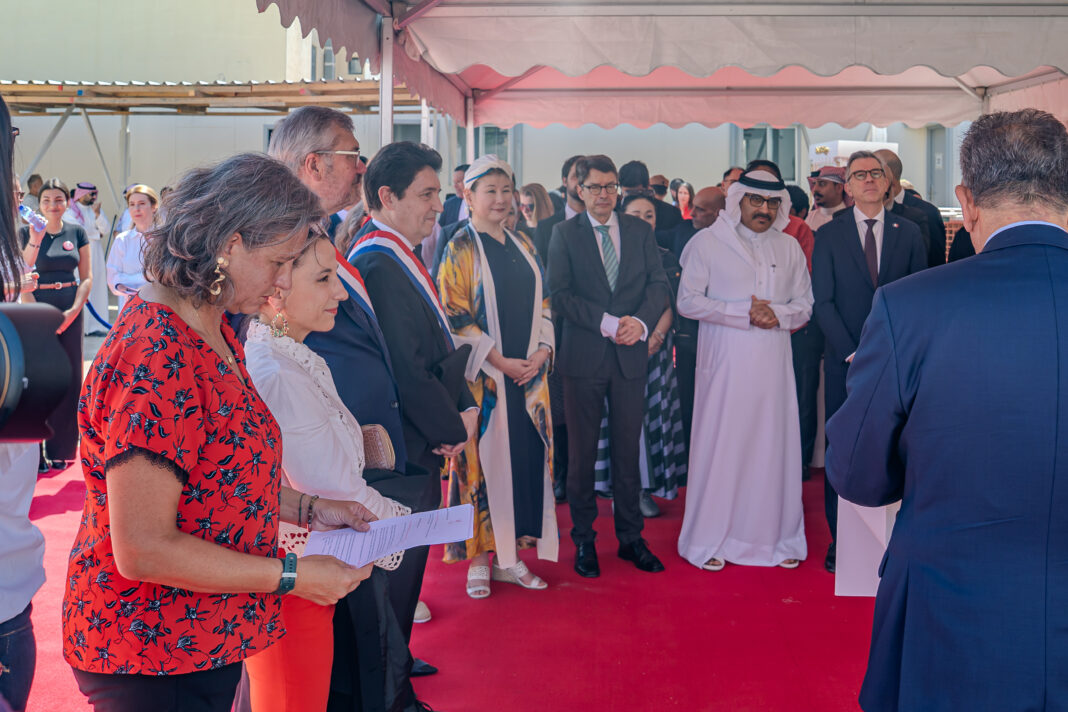 Alliance Fran&ccedil;aise Groundbreaking attended by diplomats